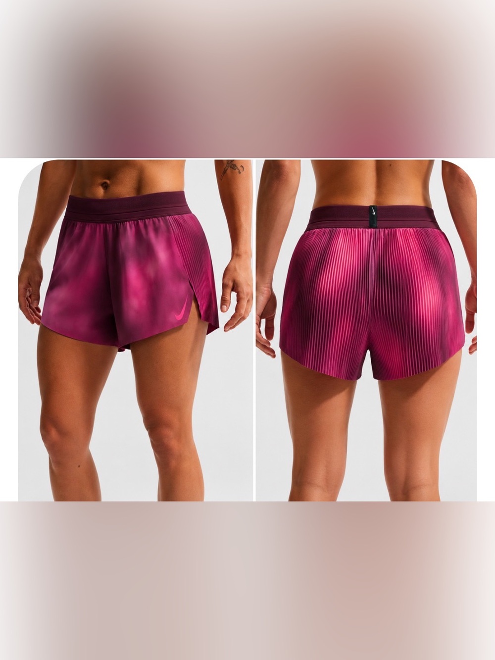 Nike Women's AeroSwift Running Shorts - Picture 5 of 5